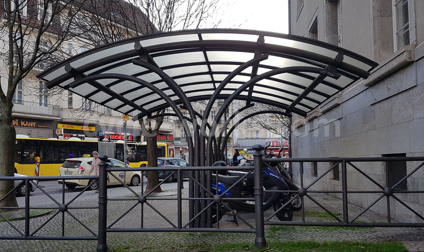 Josta Pergola Cycle Shelter