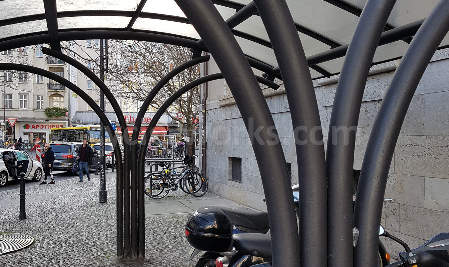 Josta Pergola Bicycle Shelter