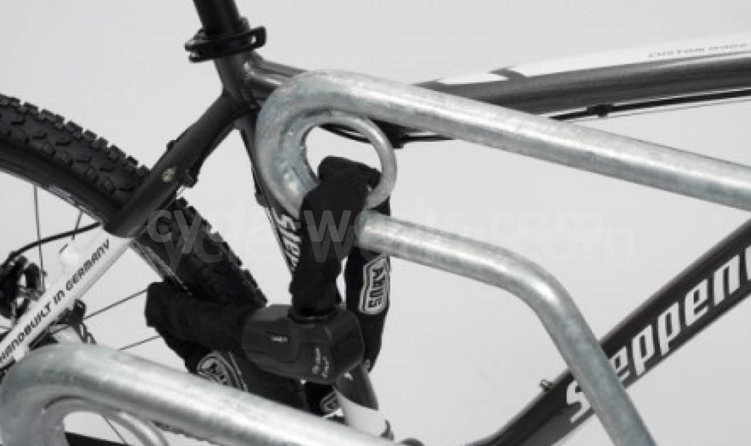 Bike Locked to Kent Cycle Rack