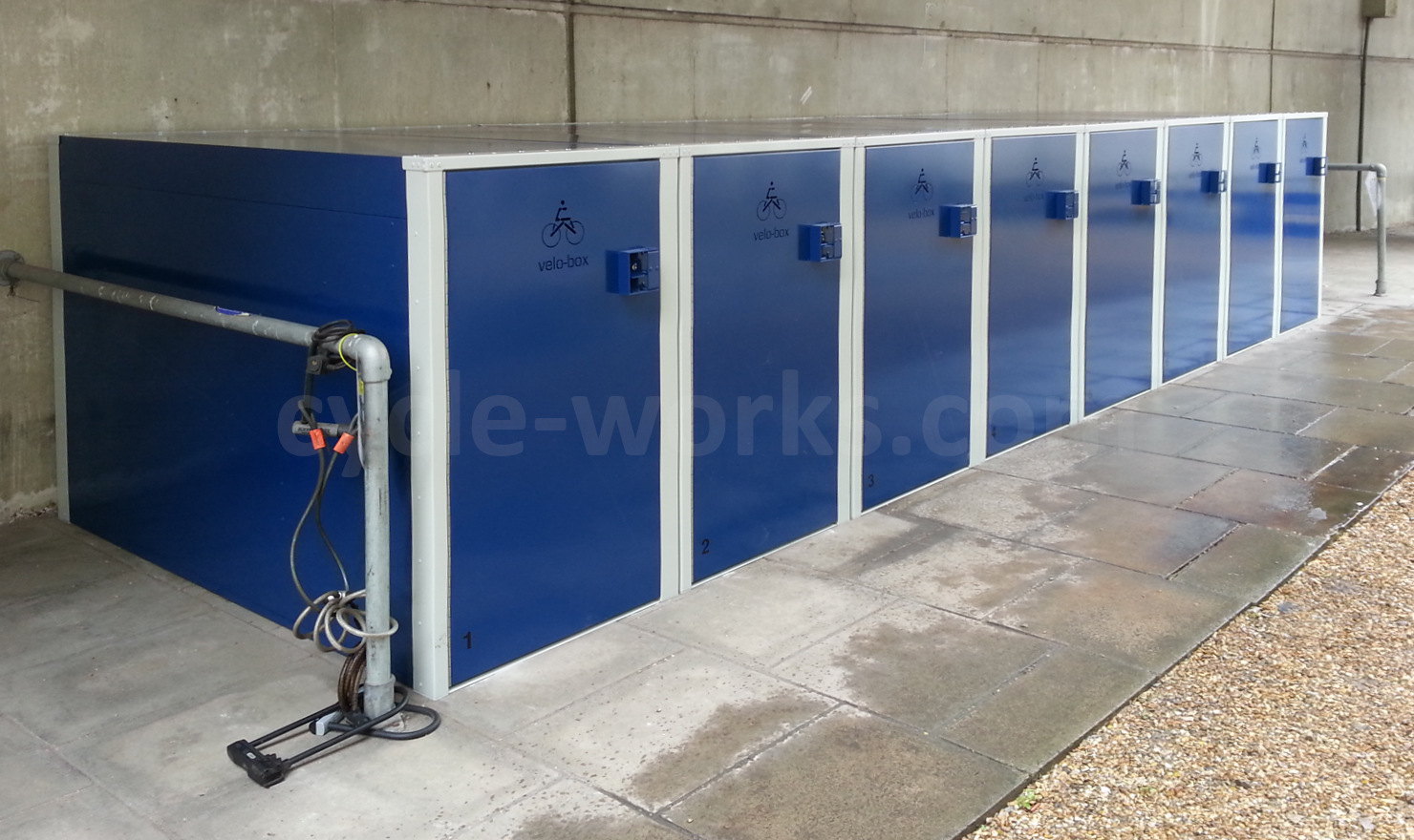 Ealing Hospital Velo-Box Bike Locker