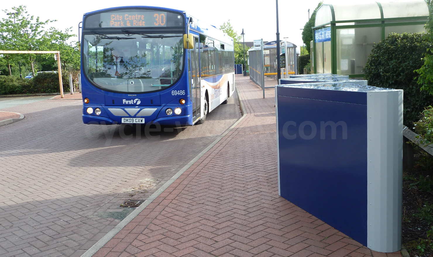 Chester Park and Ride Velo-Safe Cycle Lockers 2