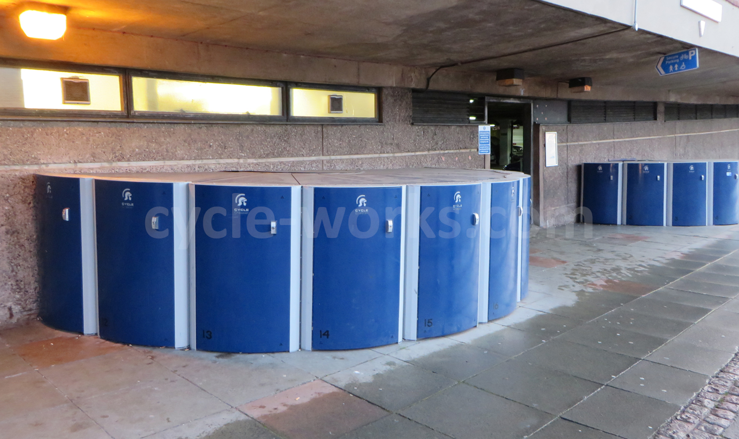 Chester Velo-Safe Bike Lockers