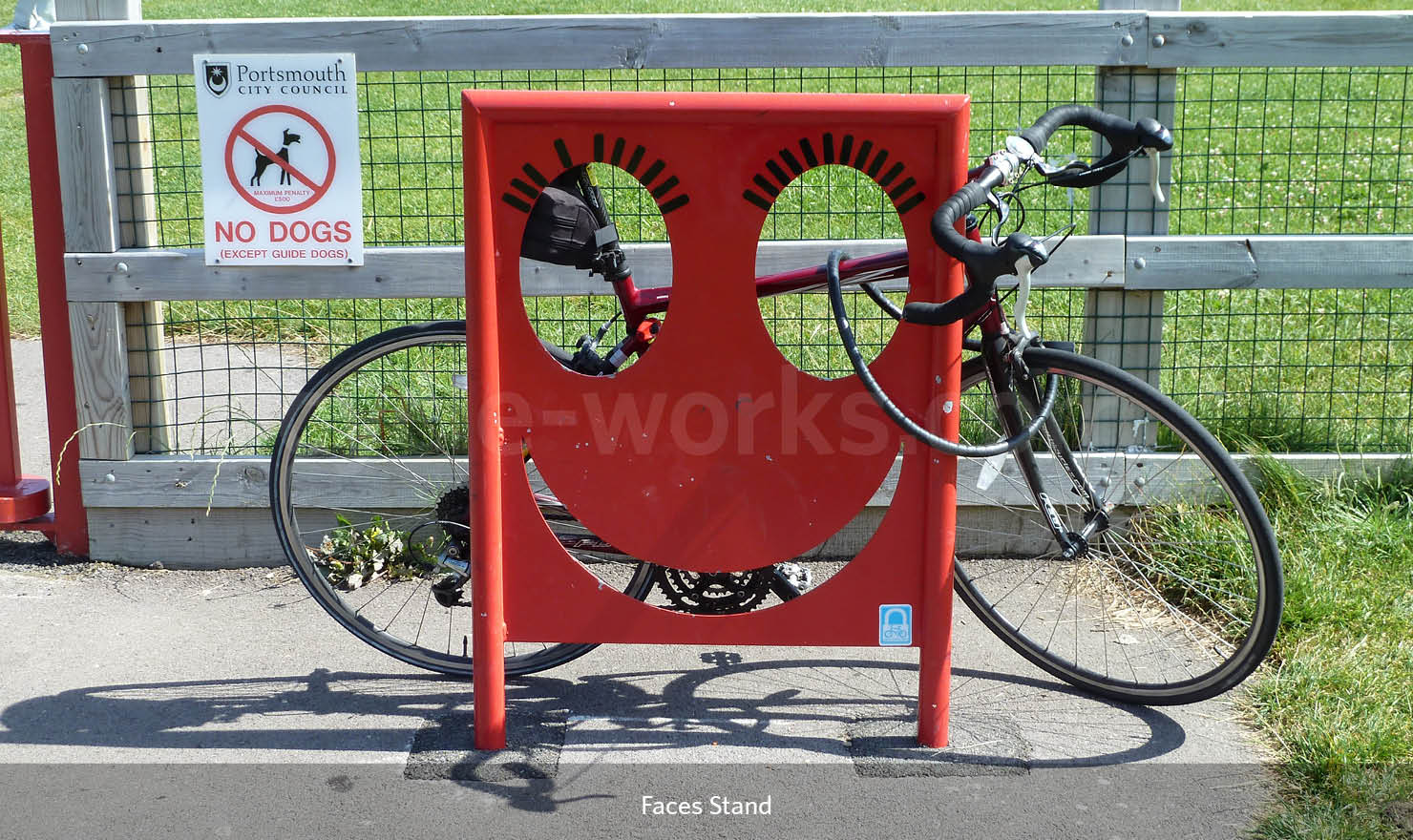 Faces Bike Rack