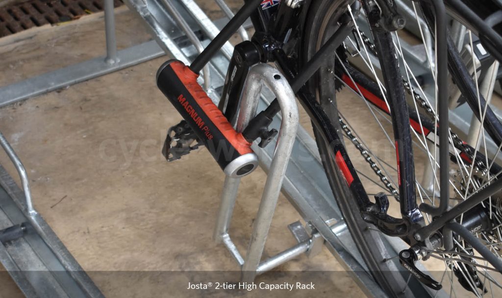 josta two tier bike rack