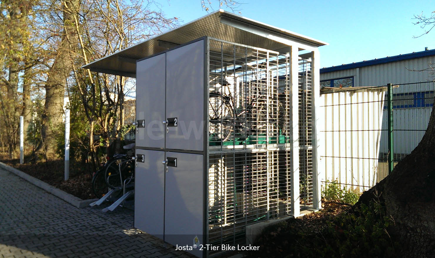 Josta Bike Store Lockers