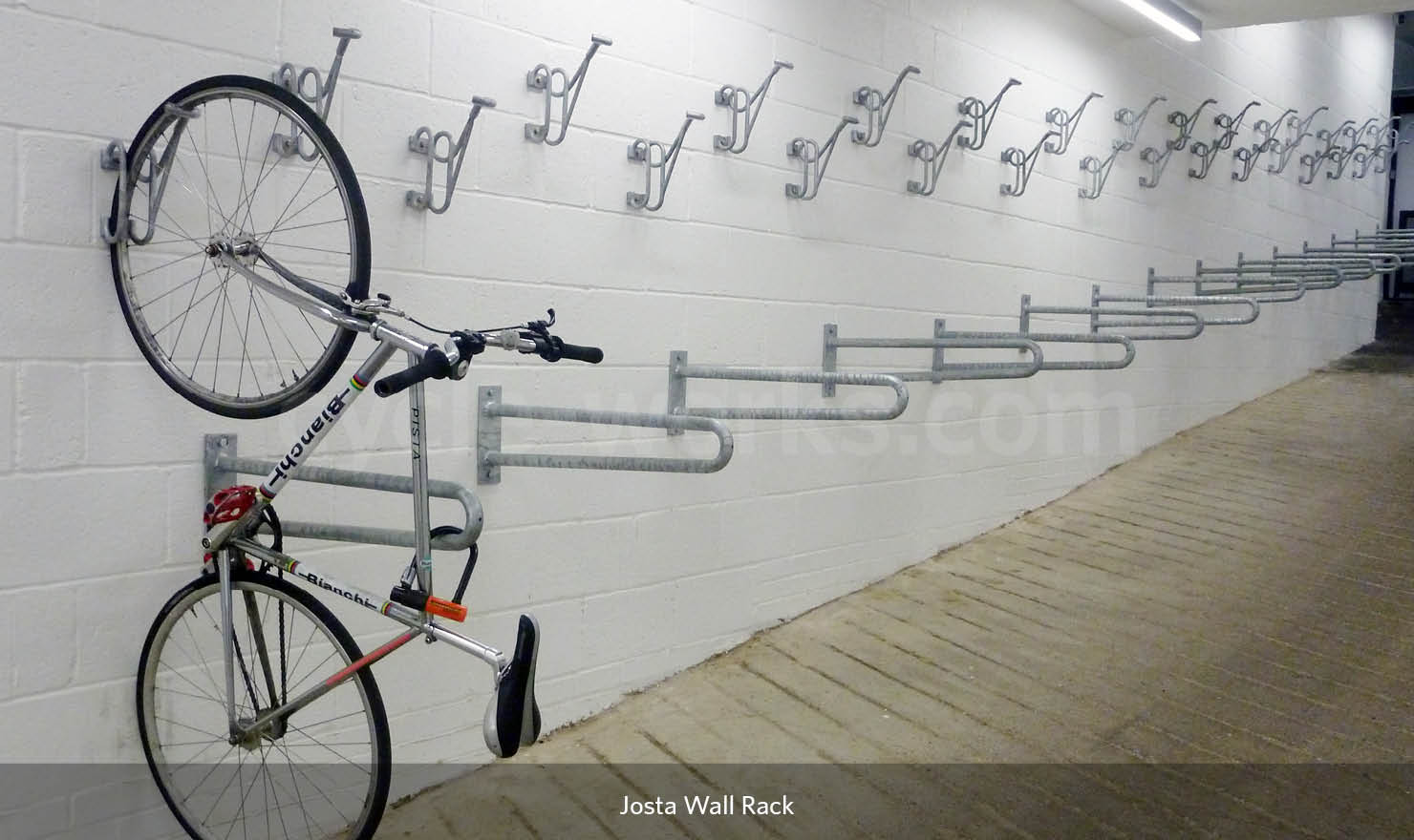 Mural Vélo Stockage Rack SUNLITE SINGLE hook vertical