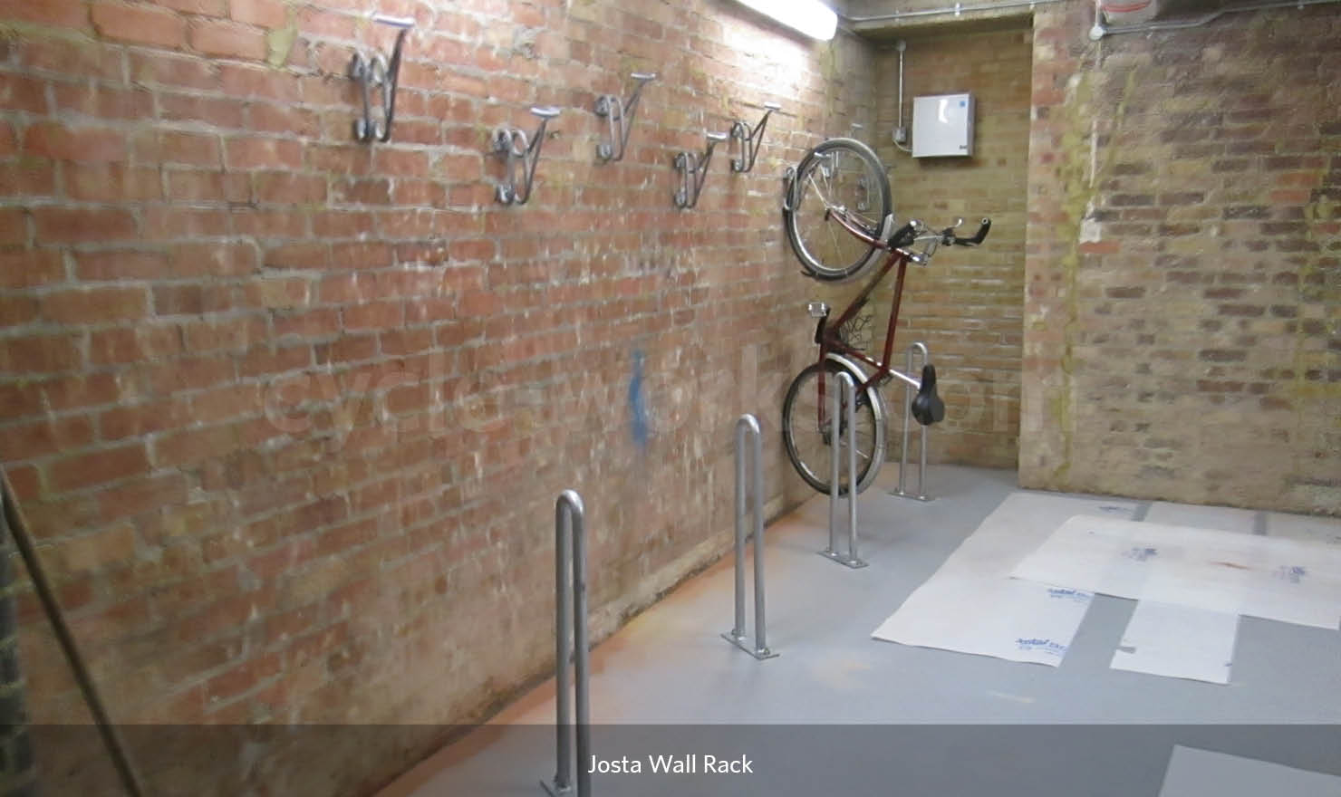 Wall Mounted Bicycle Rack