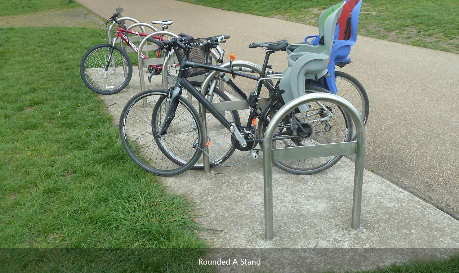 Rounded A Bike Stand