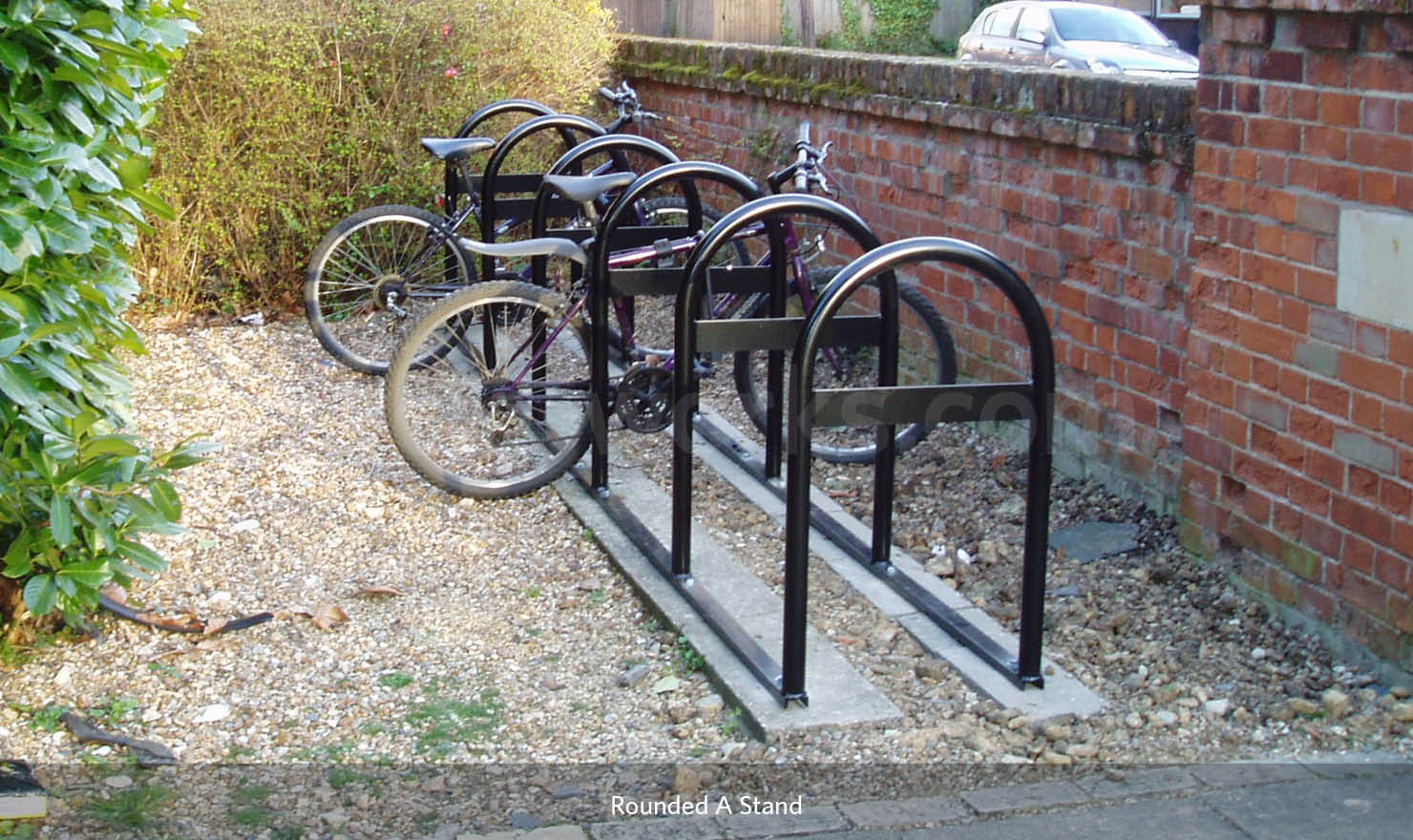 Cycle sales parking stand