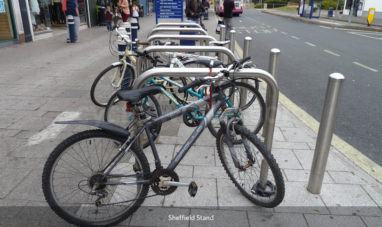 sheffield stand bike rack