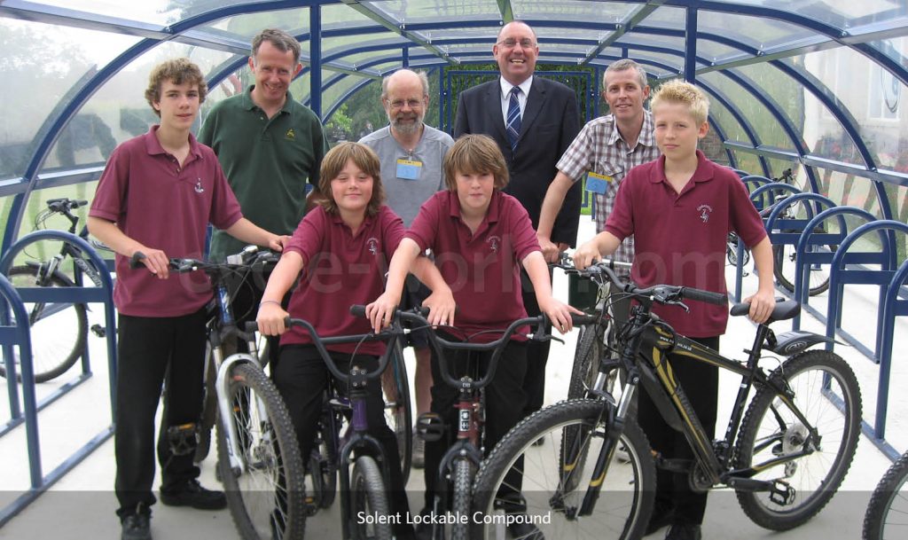 Solent Lockable Bike Compound - Cycle Works