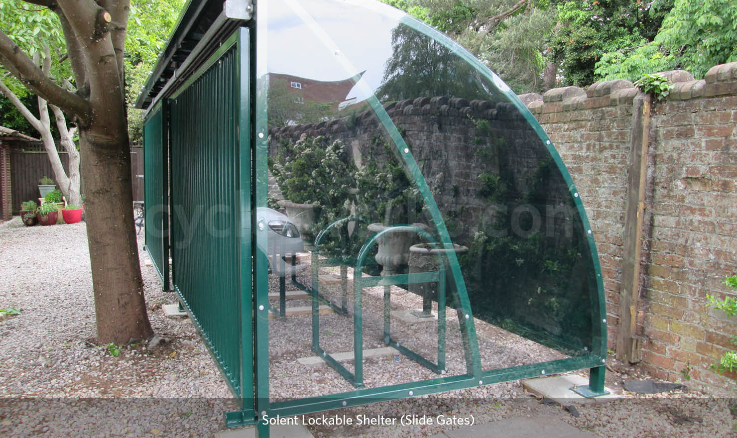 Steel Cycle Shelter