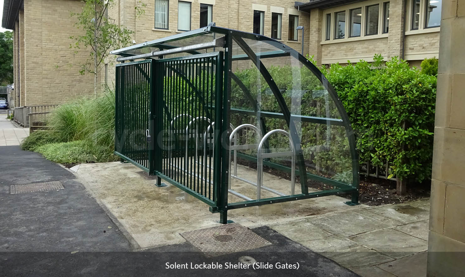 Bike Shelter with Racks