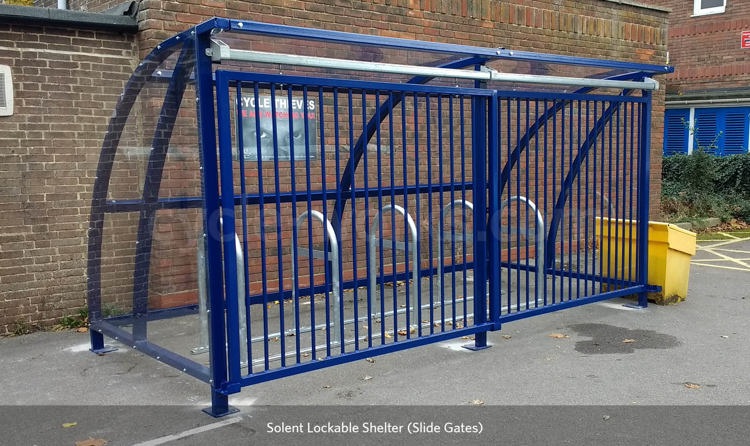 Solent Lockable Bike Shelter â Cycle Works