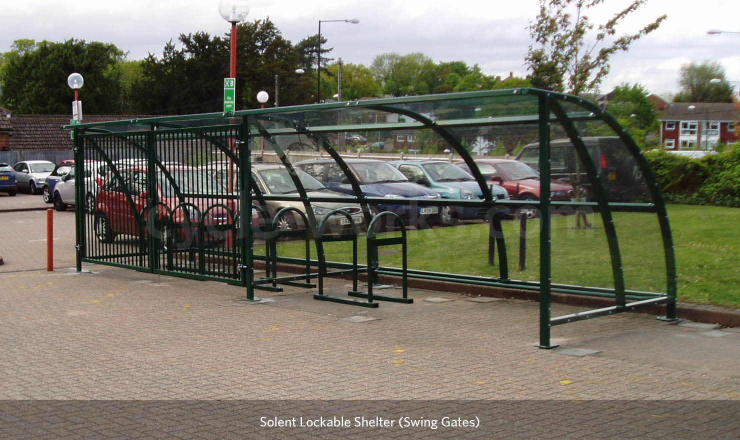 Bike Shelter with Lock