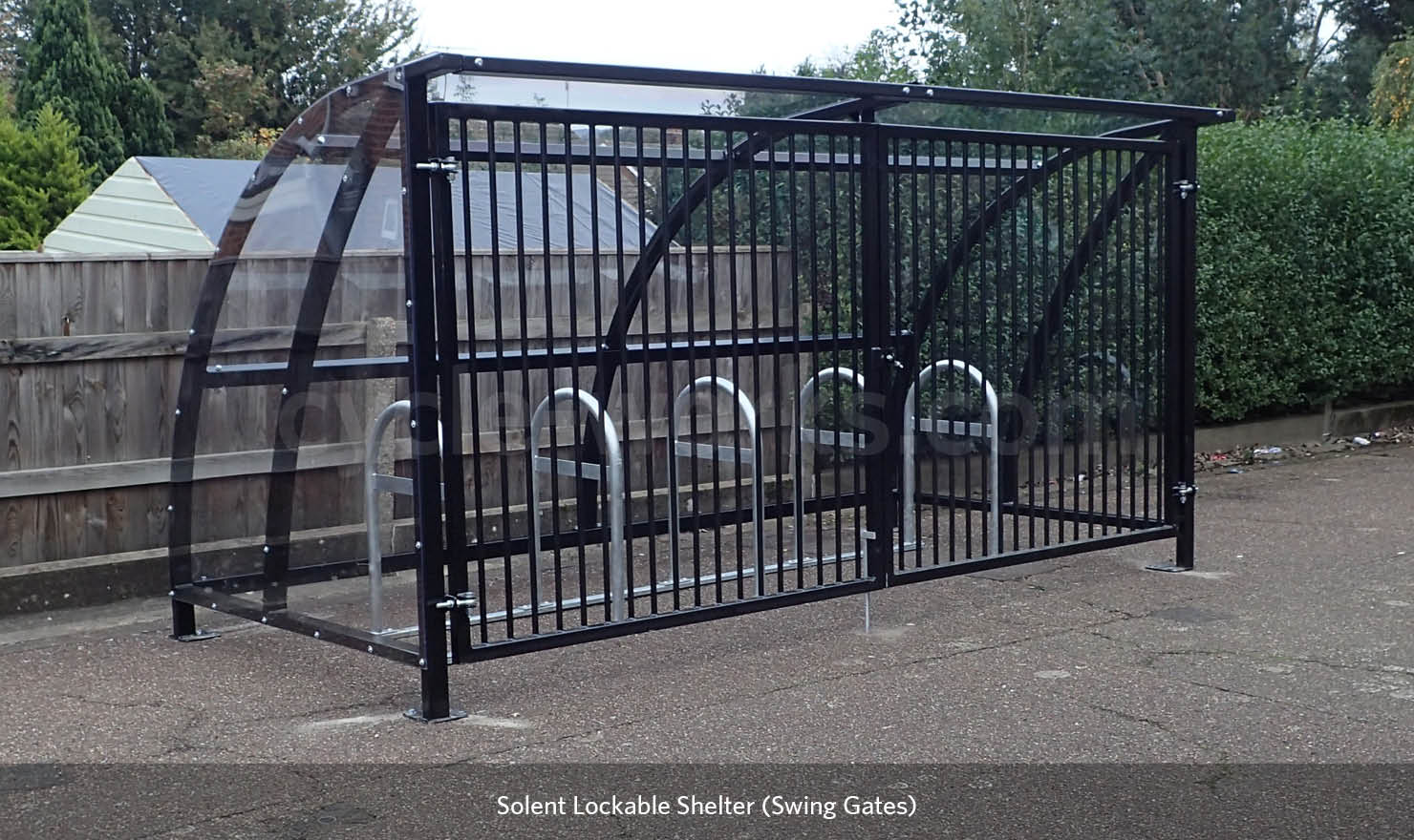 Solent Lockable Bike Shelter Cycle Works