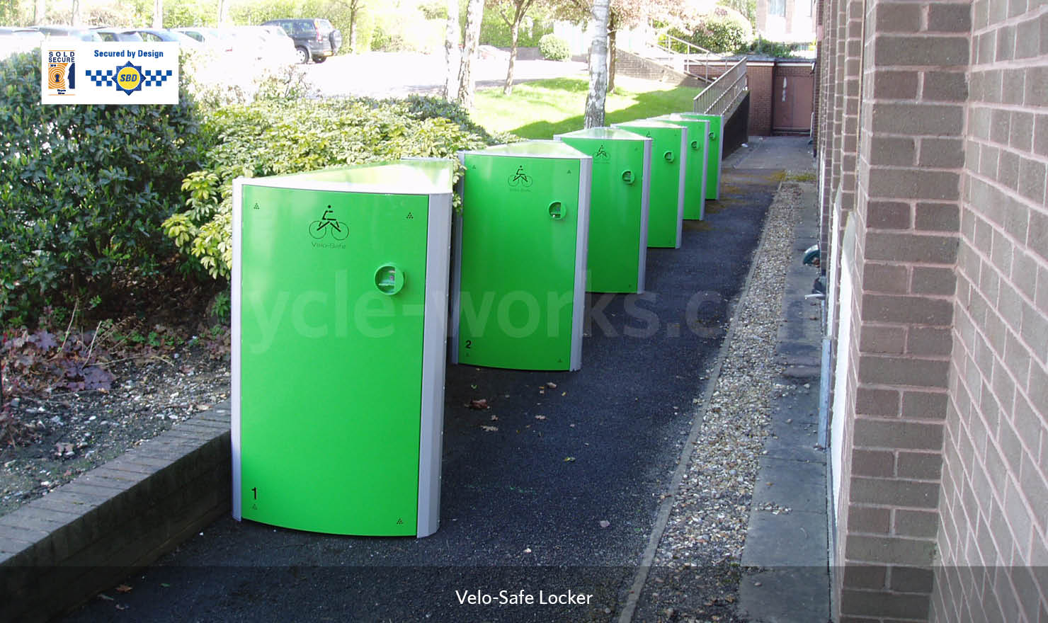 Velo Safe Locker Secure Bike Cycle Lockers Bicycle Storage