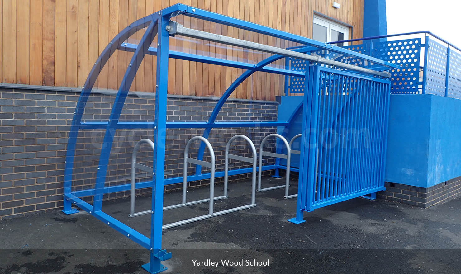 Solent Bike Shelter Installed at Yardley Wood Primary School