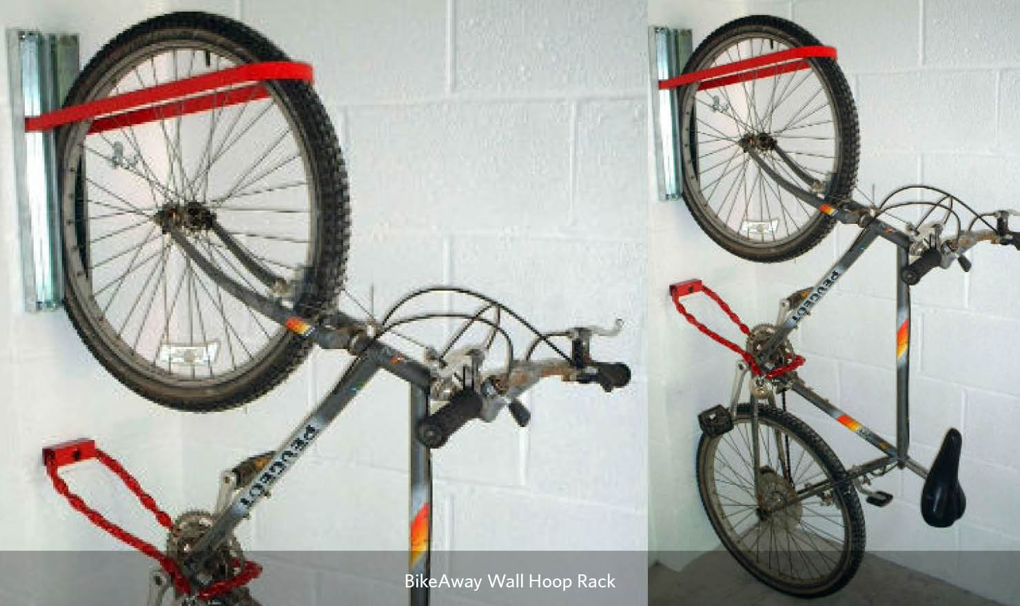 Josta® Wall Rack, Wall-mounted bicycle rack