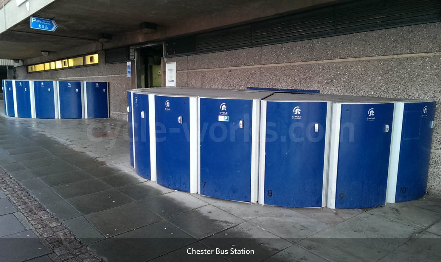 Chester Bus Station Bike Storage