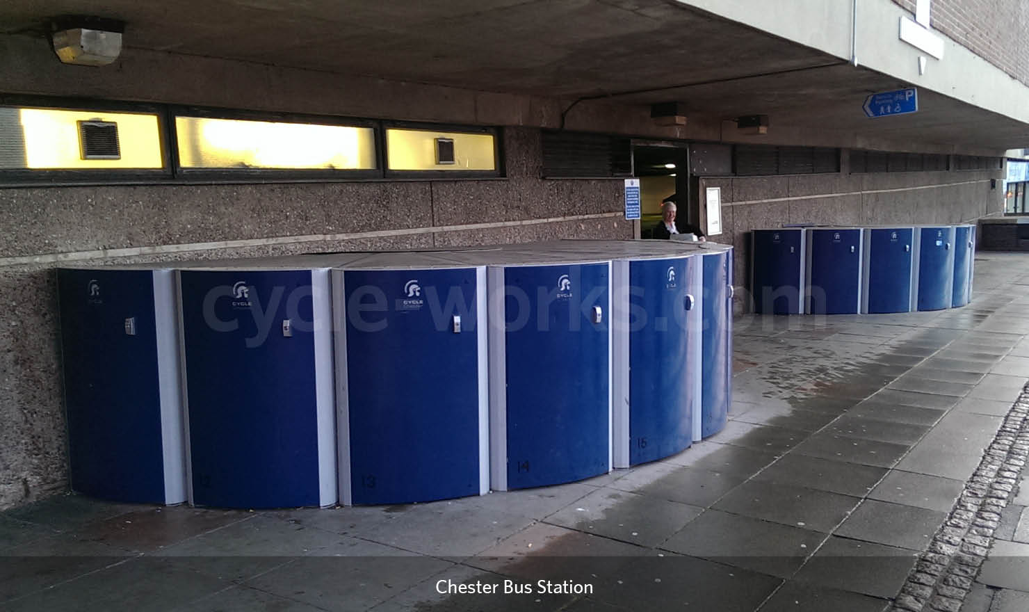 Chester Bus Station Cycle Locker Rental