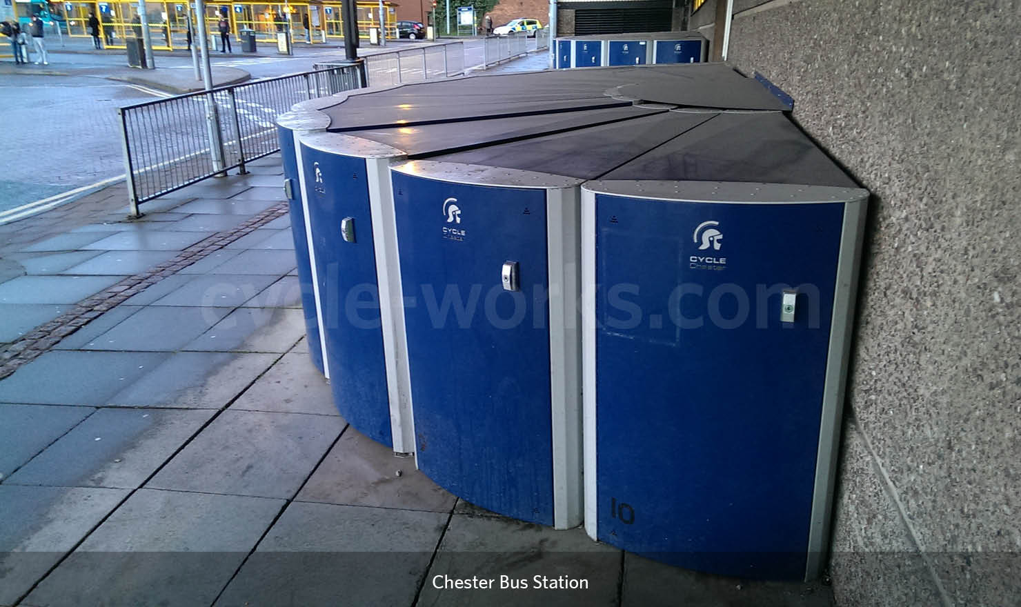 Chester Bus Station Bike Lockers