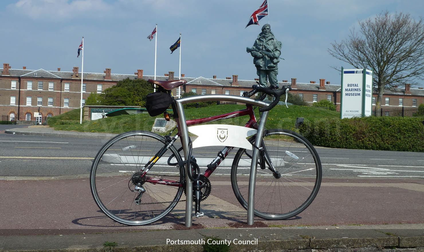 Lock2Me bike rack for Portsmouth City Council