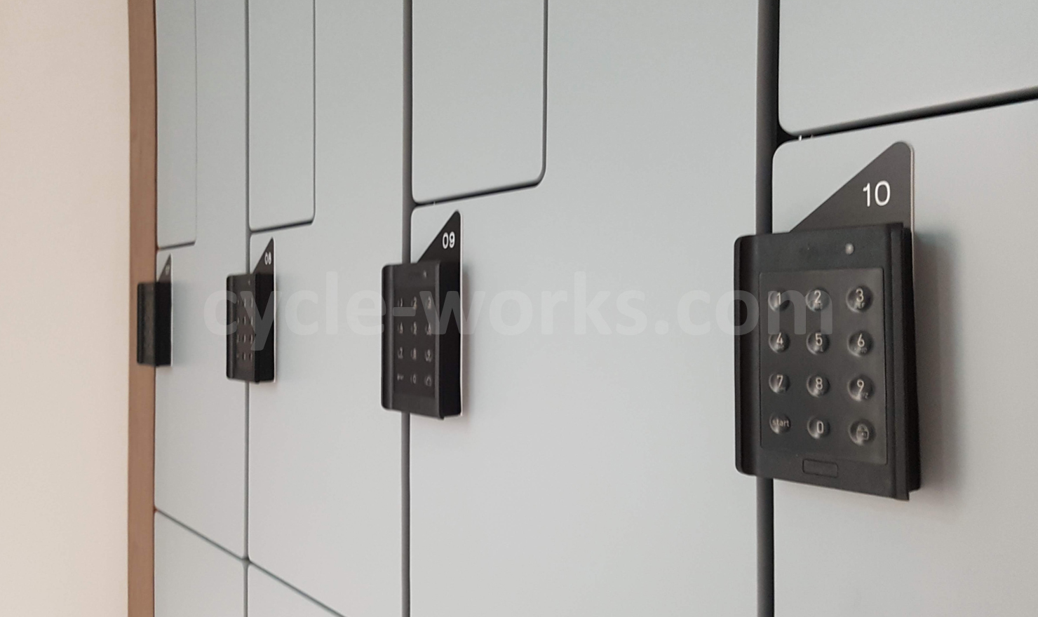 Ateepa Lockers with Electronic Locking Keypad
