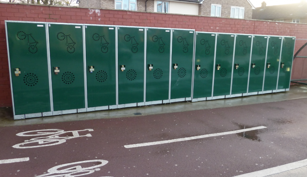 Liverpool South Parkway Station - Bikeaway Lockers - Cycle Works